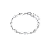 Amor Bracelet 925 Sterling Silver Women's Bracelet, with Zirconia synth., 16+4 cm, Silver, Comes in Jewelry Gift Box, 9297467