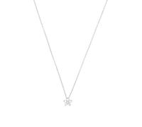 Amor Chain with pendant Women Sets, with Zirconia synth., 42+3 cm, Silver, Comes in jewelry gift box, 9070008