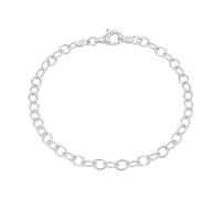 amor Charm Bracelet 925 Sterling Silver Women's Bracelet, 19 cm, Silver, Comes in Jewelry Gift Box, 2038572