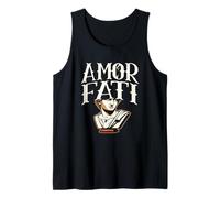Amor Fati Latin Proverb Inspirational Stoic Philosophy Quote Tank Top