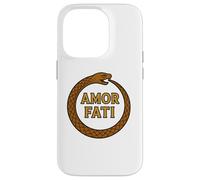 Amor Fati Ouroboros Stoic Philosophy Case for iPhone 14 Pro