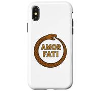 Amor Fati Ouroboros Stoic Philosophy Case for iPhone X/XS
