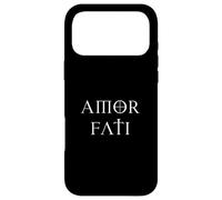 Amor Fati Stoic Inspirational Latin Quote Love your Fate Tee Case for iPhone 17 Pro Max