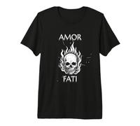 Amor Fati Stoic Philosophy Latin Quote Marcus Aurelius Premium T-Shirt