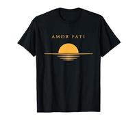 Amor Fati Stoic Philosophy Quote Marcus Aurelius Meditation T-Shirt