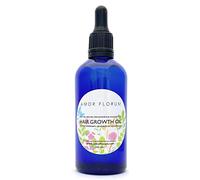 Amor Florum - Hair Growth Oil - 100% Natural - Castor, Argan, Macadamia, Thyme, Rosemary, Lavender, Cedarwood. Promotes Hair Growth. Repairs, Nourishes. 100ml