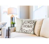 Emma Barclay Amor Home - Cushion Cover in Natural - 17x17 (43x43cm)