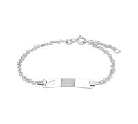 Amor Ident Bracelet 925 Sterling Silver Women's Bracelet, 16+2 cm, Silver, Comes in Jewelry Gift Box, 2016490