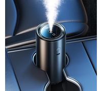 Amor Lyris Smart Car Air Freshener, Ultrasonic Mist Diffuser, 5 Adjustable Spray Modes, Lasts 5 Months, Ocean Scent