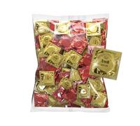 AMOR Nature Premium Condoms, Perfect Positioning and Suitable Size for Everyone - Ø 53 mm, Transparent, Pack of 1000