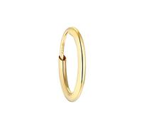 Amor Single Creole Unisex Ladies Men Ear Jewelry, 1 cm, Gold, Comes in Jewelry Gift Box, 2021578
