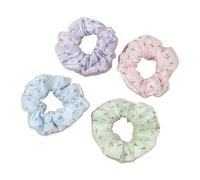 AMOR SPES 4 Pack Pearls Hair Rope Hair Band Hair Tie Headband Hair Scrunchies Set Hair Accessories for Women Girls (C)