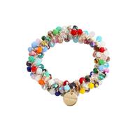 AMOR SPES Crystal Pearl Hair Tie Rope Hair Band for Women Elastic Tie Hair Scrunchies Hair Accessories Headbands (C)