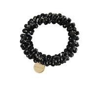 AMOR SPES Crystal Pearl Hair Tie Rope Hair Band for Women Elastic Tie Hair Scrunchies Hair Accessories Headbands (F)