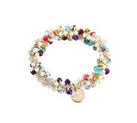 AMOR SPES Crystal Pearl Hair Tie Rope Hair Band for Women Elastic Tie Hair Scrunchies Hair Accessories Headbands (I)