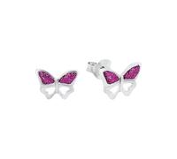 Amor Stud earrings Ear jewelry, 7 cm, Silver, Butterfly, Comes in jewelry gift box, 2021289