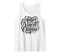 Amor Vincit Omnia Love Conquers All Valentines Day Tank Top