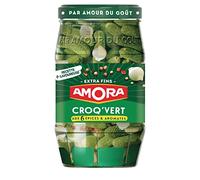 Amora Croq'Vert Cucumbers Extra Fine 205g (Pack of 3)