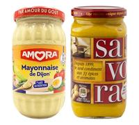 Amora Dijon Mayonnaise 235g and Savora 385g