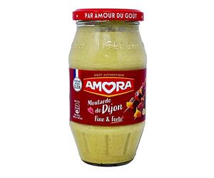 Amora - Moutarde de Dijon fine et forte - Le bocal de 440g