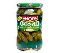 Amora pickles croq'vert 210g - ( Unit Price ) - Amora cornichons croq'vert 210g