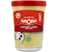 Amora - Strong Mustard 195g Glass Tv - Lot of 4 - Price Per Lot - Fast Delivery