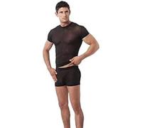 Amorable By Rimba - Transparent Boxer Shorts Black