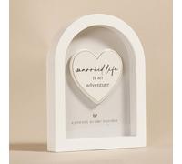 Amore by Juliana Arch Plaque 18cm - Married in White Amore by Juliana White