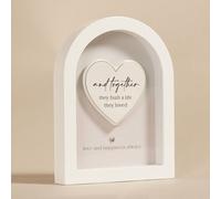 Amore by Juliana Arch Plaque 18cm - Together in White Amore by Juliana White