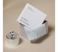 Amore by Juliana Silverplated Ring Box in Silver Amore by Juliana Silver