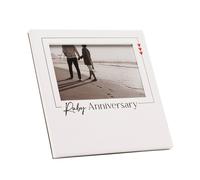 Amore by Juliana Wedding Gift Photo Frame Ruby Anniversary - 6" x 4" in White Amore by Juliana White