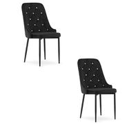 AMORE chair - black x 2