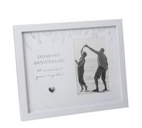 Amore Diamond 60th Anniversary Photo Frame 4"x6"