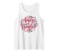 Amore e Basilico Italian Love Basil Food Lover Tank Top