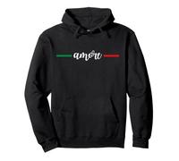 AMORE Italian word for LOVE Pullover Hoodie