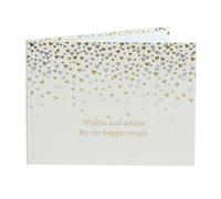 Amore Little Hearts Wedding Guest Book - 40 Pages