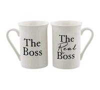 Amore Mug Set "The Boss & The Real Boss"