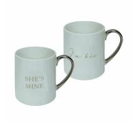 Amore Porcelain 2 Mugs Gift Set - I'm His & She's Mine