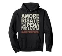Amore Risate E Pena Per La Vita Regalo 20 Anni Di Matrimonio Pullover Hoodie
