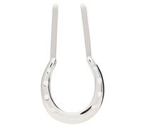 Amore Silverplated Horse Shoe - Elegant Good Luck Ornament and Keepsake - Silver-Plated Wedding, Anniversary and Housewarming Gift - Timeless Home Decoration