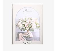 Amore Wedding Rings Arched 5X7 Photo Frame AM26657