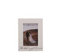 Amore White Photo Frame The Best Is Yet To Come 4" x 6"