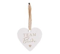 Amore Wooden Wedding Hanging Heart - Team Bride