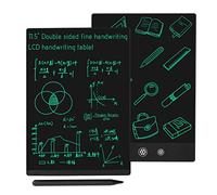 Amoretti Sonnet LCD Writing Tablet, 11.5in Double Display Erasable Reusable Electronic Drawing Pads, Electronic scratchpad for Kids and Adults Black