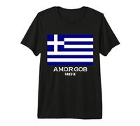 Amorgos Greece Greek Island Hellas Vacation Souvenir Proud Premium T-Shirt