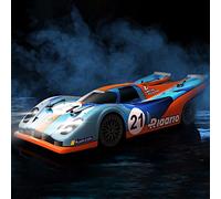 AMORIL 1/10 Fast Brushless RC Cars for Adults, Max 75mph Hobby Electric On-Road RTR Supercar with 9KG Metal Servo,3650 4300KV Brushless Motor,60A Independent ESC,Vechile Gift for Kids,Cyan