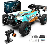 AMORIL 1:14 Fast RC Cars for Adults,Max 70+KMH Hobby Remote Control Car,4X4 Monster Truck Racing Buggy,Electric Vehicle Toy Gift for Kids with Oil Shocks,Metal Parts