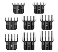 Amorka 8 Pack Premium Trimmer Guards Fit for BaBylissPRO Barberology FX787 & FX726 Trimmer, Guards with Metal Spring Clip - From 1/32-5/4 inch Snap on Blade Attachment Combs Set