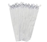 AMORNPHAN 10 Pcs 18 Inch Silk Invisible Zipper Conceal Lace Tape Closed for Clothes Dress Sewing Craft, Hidden Zipper DIY Sewing Tools for Tailor Sewing Garments, Crafts #3 (White, 18 Inch)