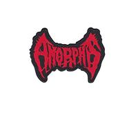 Amorphis Red Metal Band Patch Badge Embroidered Iron on Applique Souvenir Accessory